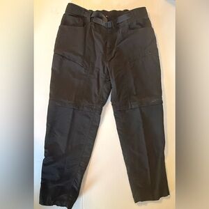 North Face Men's Convertible Pants Size Large Zip-Off for Outdoor Hiking (0067)